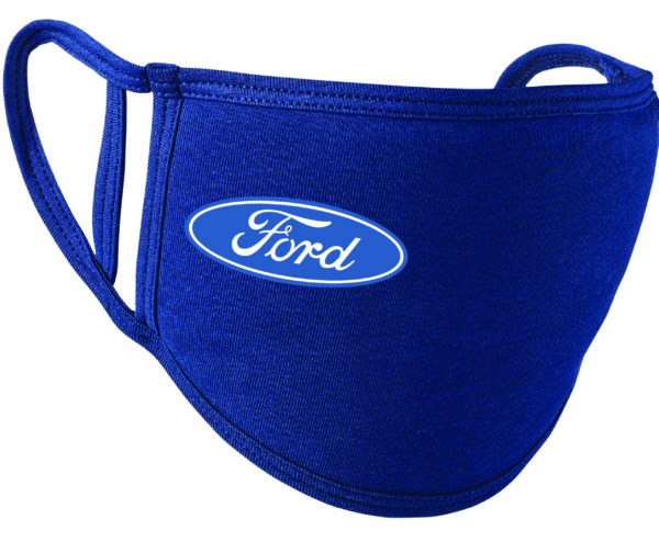 navy ford face mask
