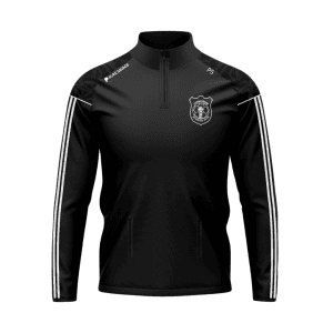 Carndonagh FC Qtr Zip Black