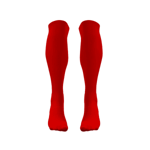 Red Football Socks