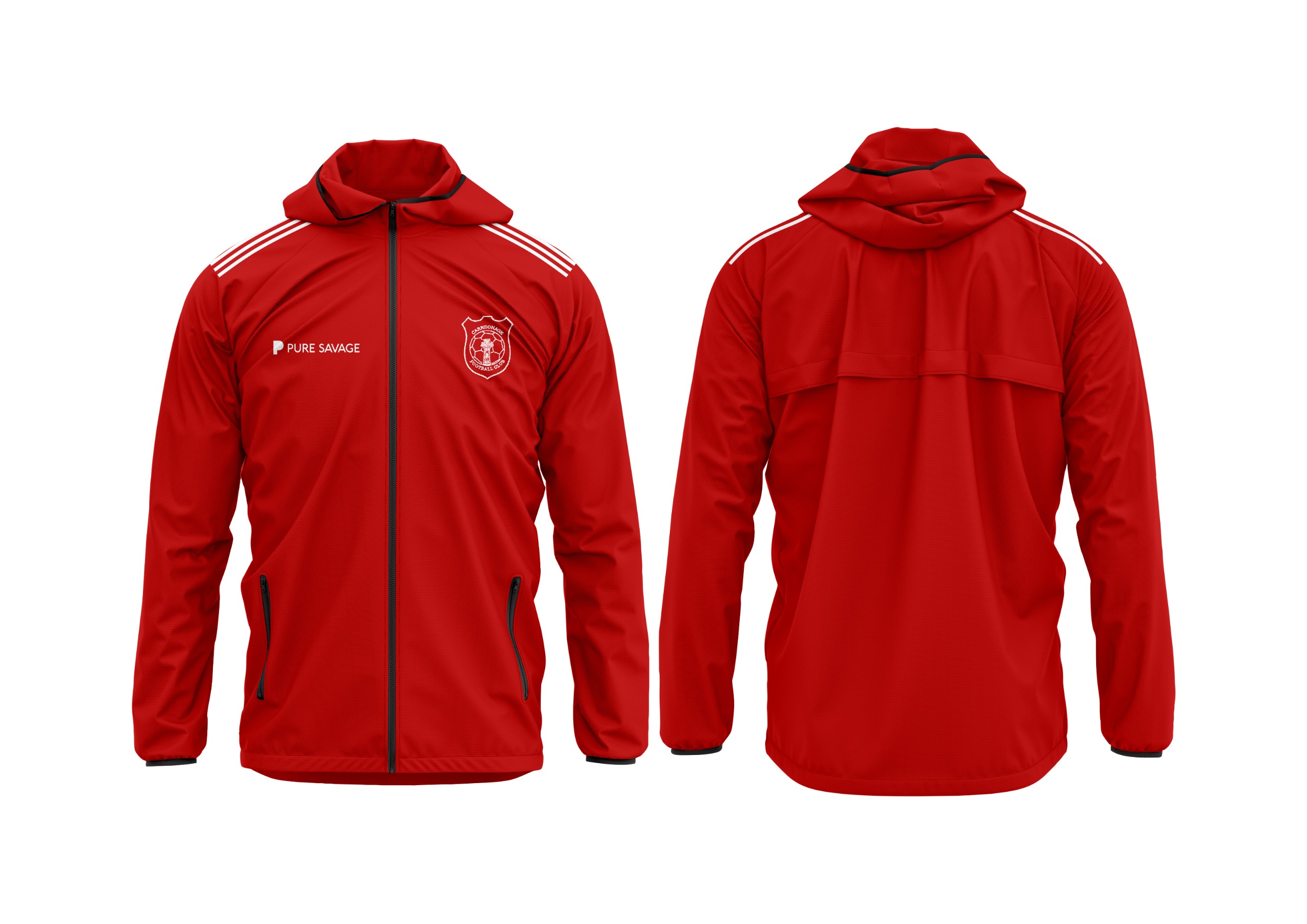 Carndonagh FC Side-line Jacket - Image 2