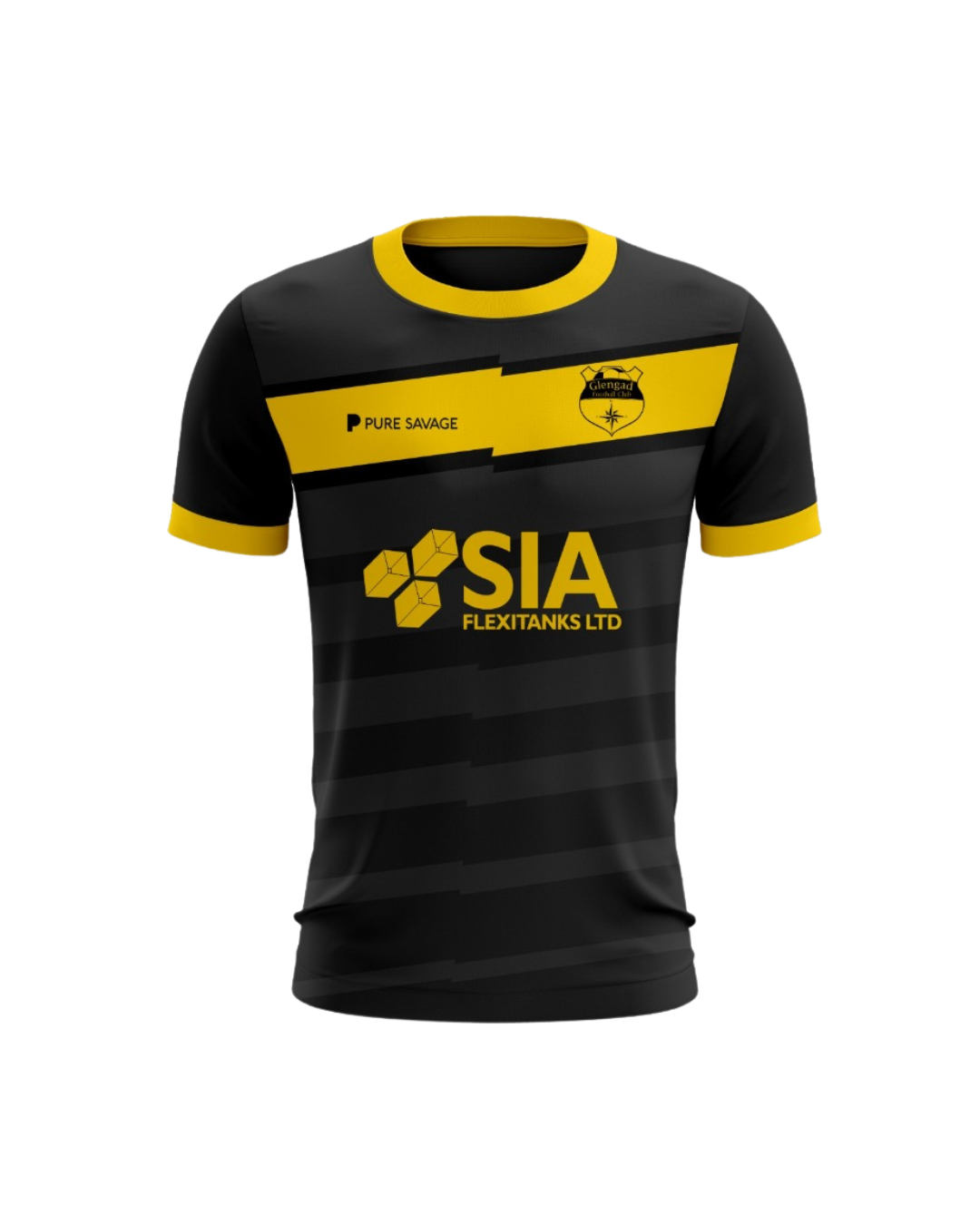 Glengad United FC Black Replica