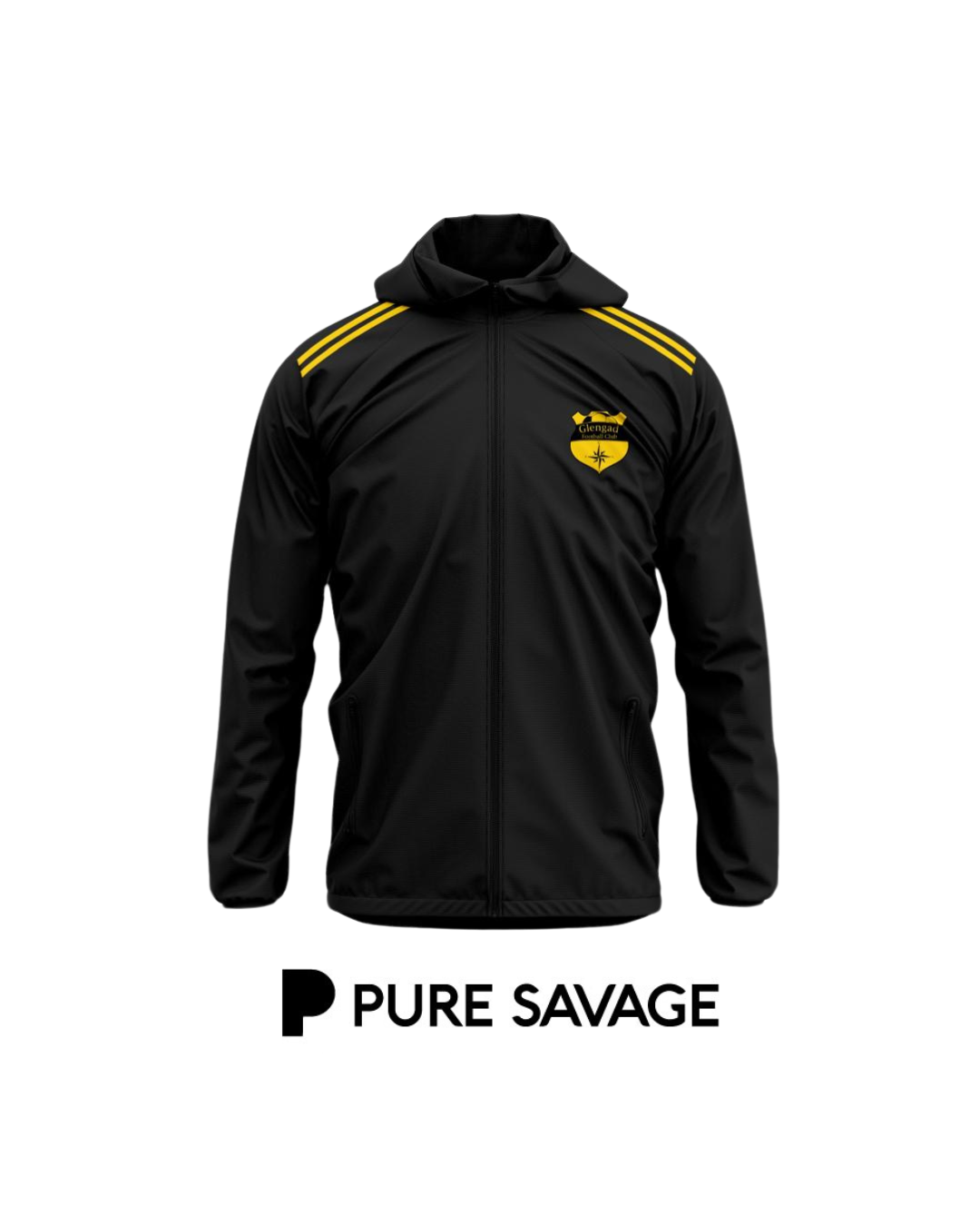 Glengad United FC Sideline Rain Jacket