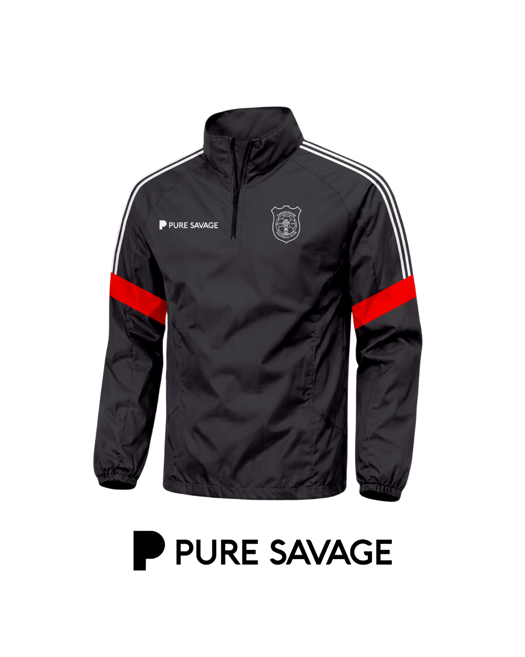 Carndonagh FC Qtr. Zip Windbreaker