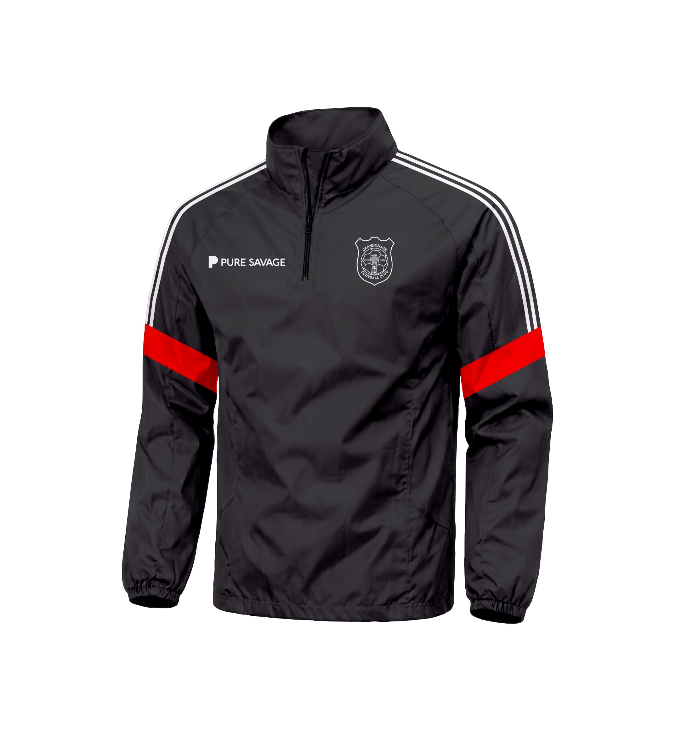 Carndonagh FC Qtr. Zip Windbreaker - Image 2