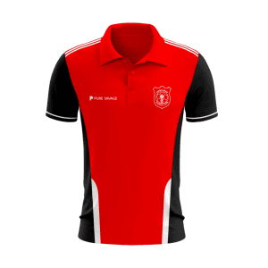 Carndonagh FC Polo Red/Black